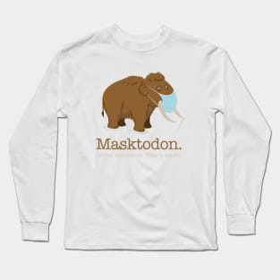 Masktodon Long Sleeve T-Shirt